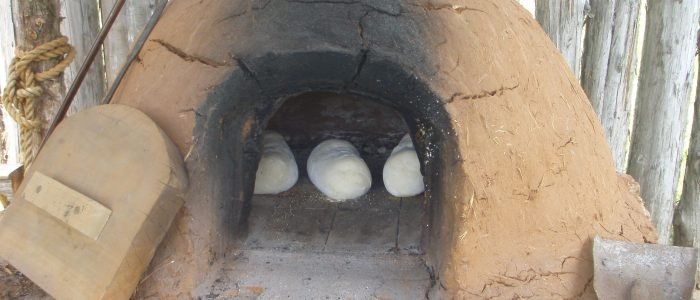 earthen oven