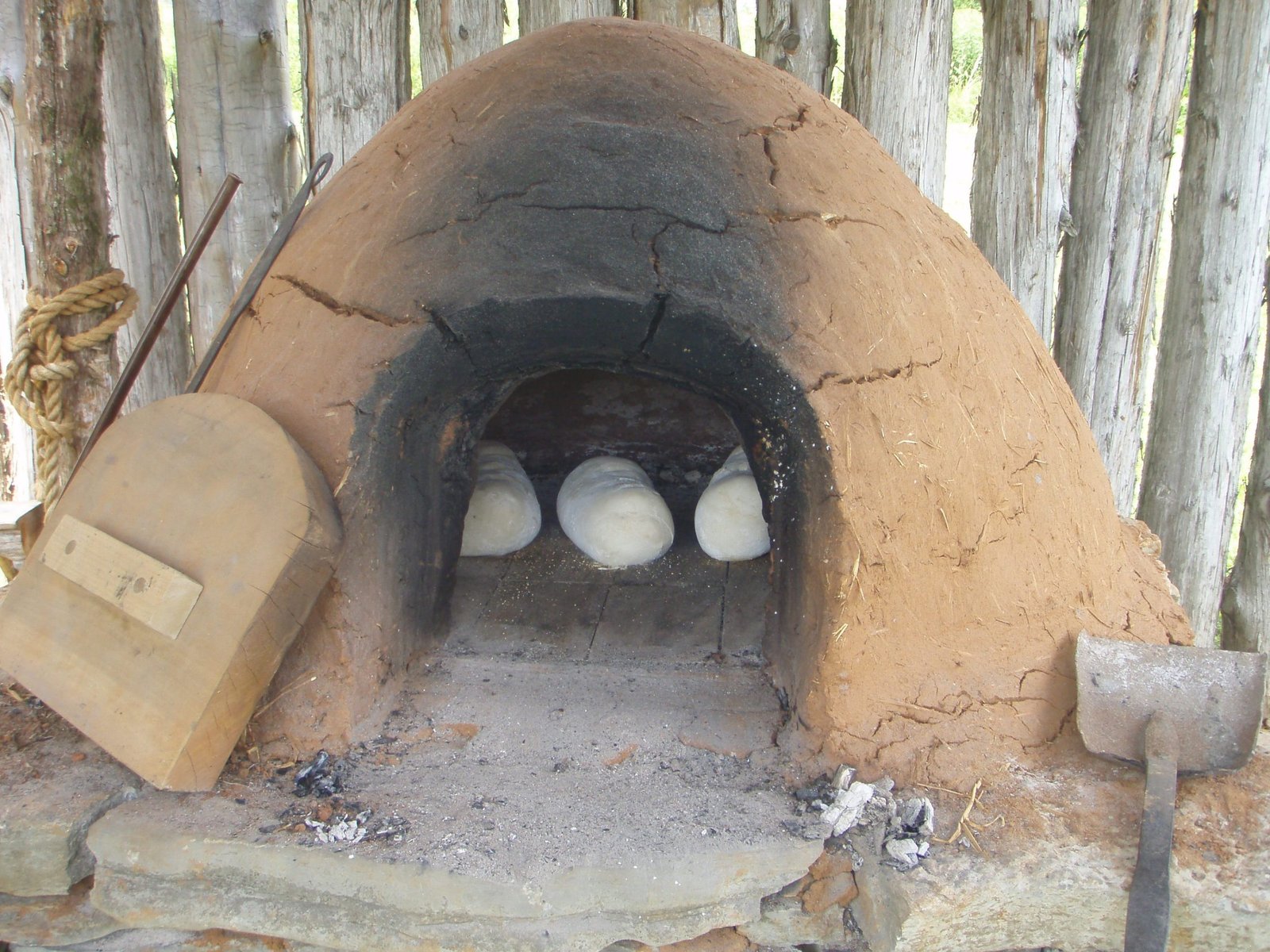 earthen oven scaled