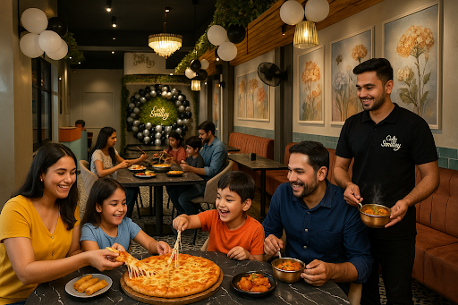 CAFE SMILEY 2.0 - The Family Restaurant | Best cafe and Restaurant in Faridabad l Unlimited Buffet