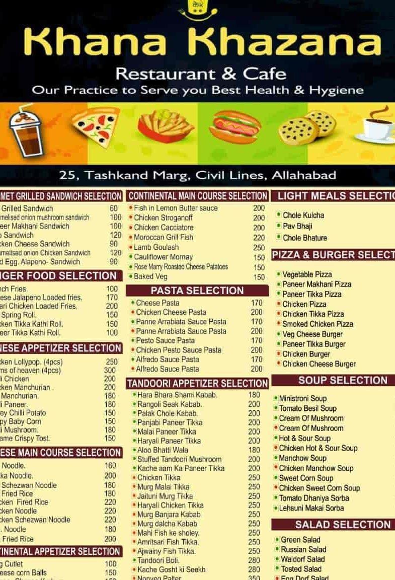 khana khazana restaurant cafe