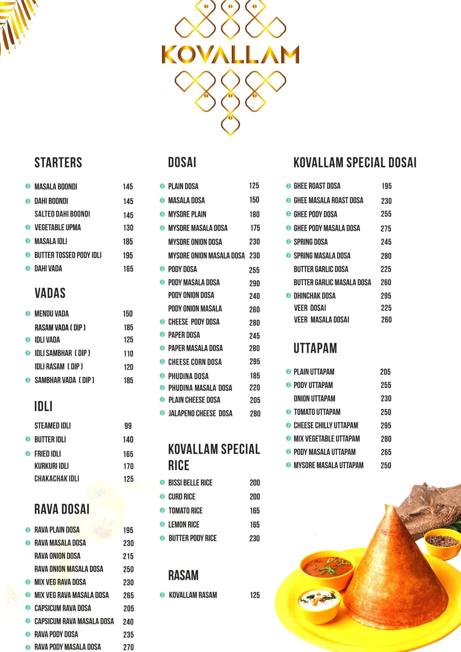 kovallam restaurant the south indian kitchen scaled