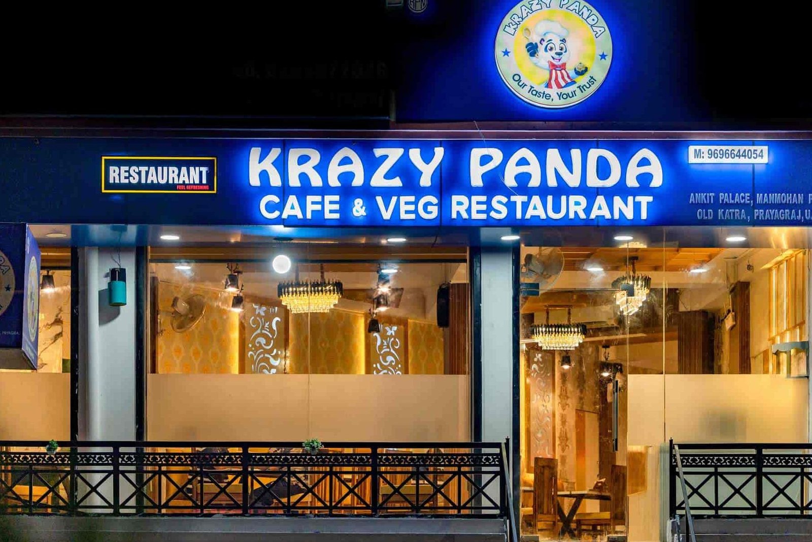 krazy panda cafe veg restaurant