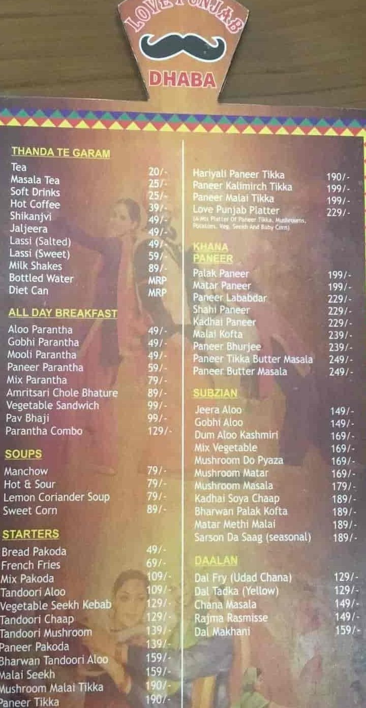 love punjab dhaba