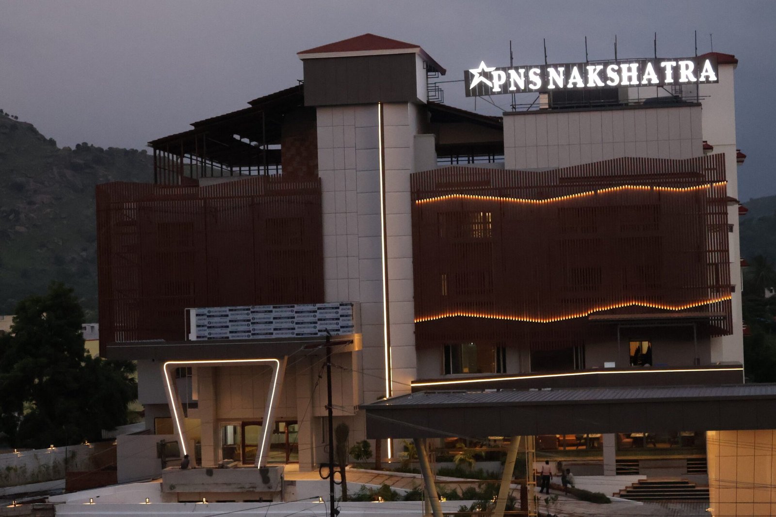 pns nakshatra cloud nine roof top multicuisine restaurant