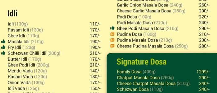 radhikas authentic south indian food