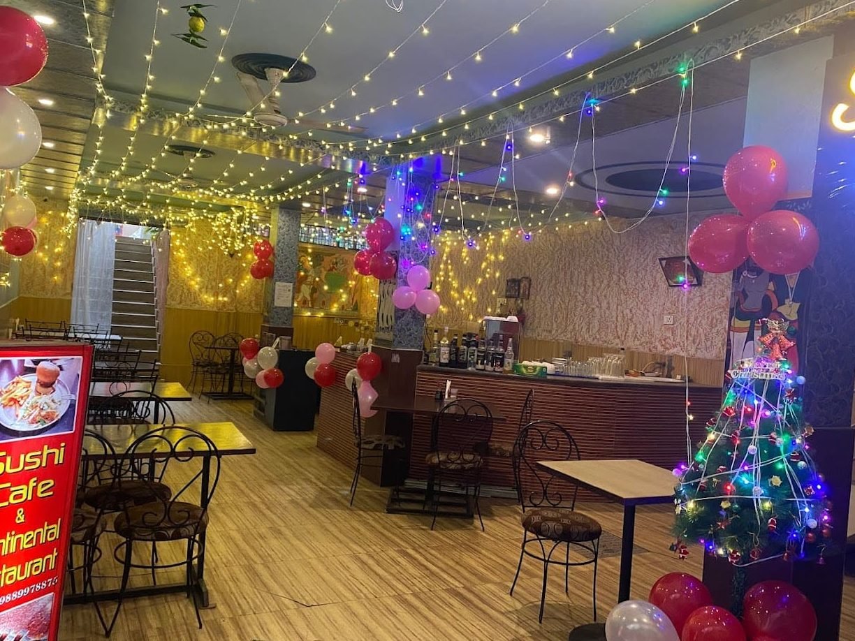 sushi cafe and continental restaurant