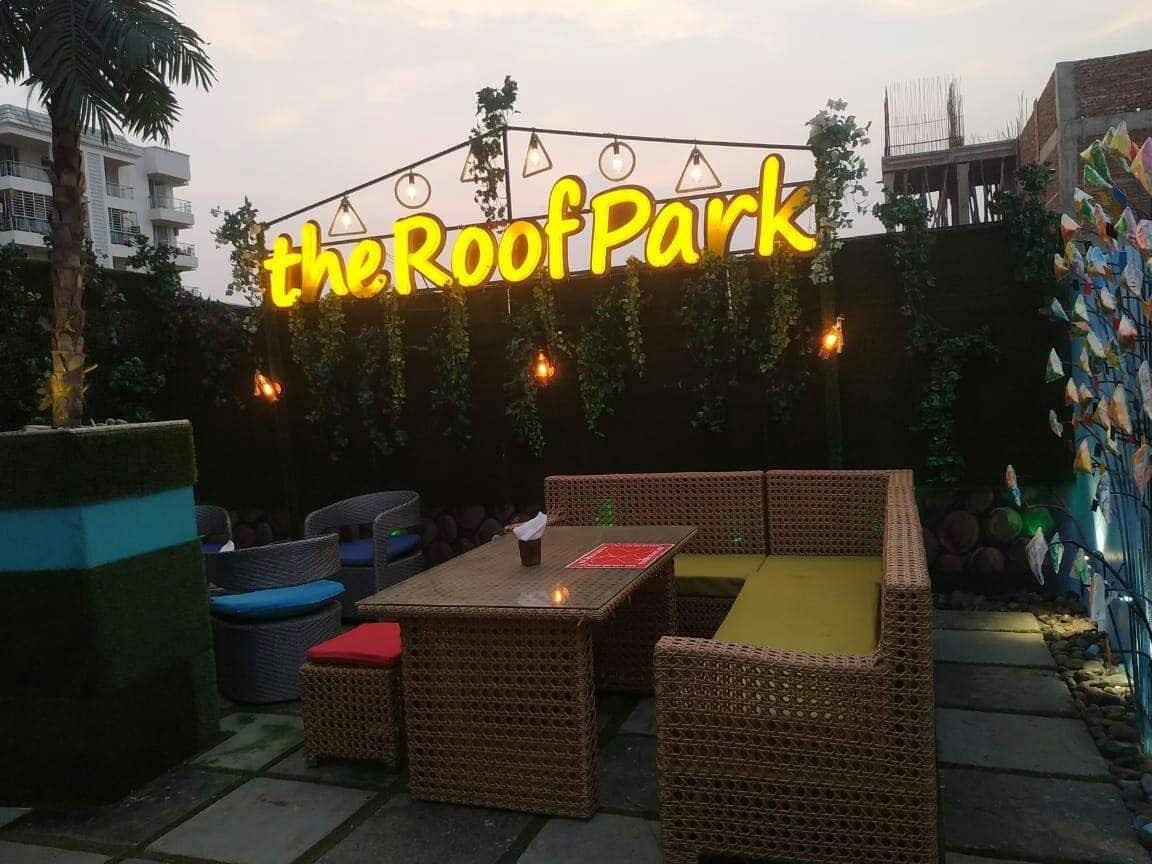 the roof park cafe restro veg